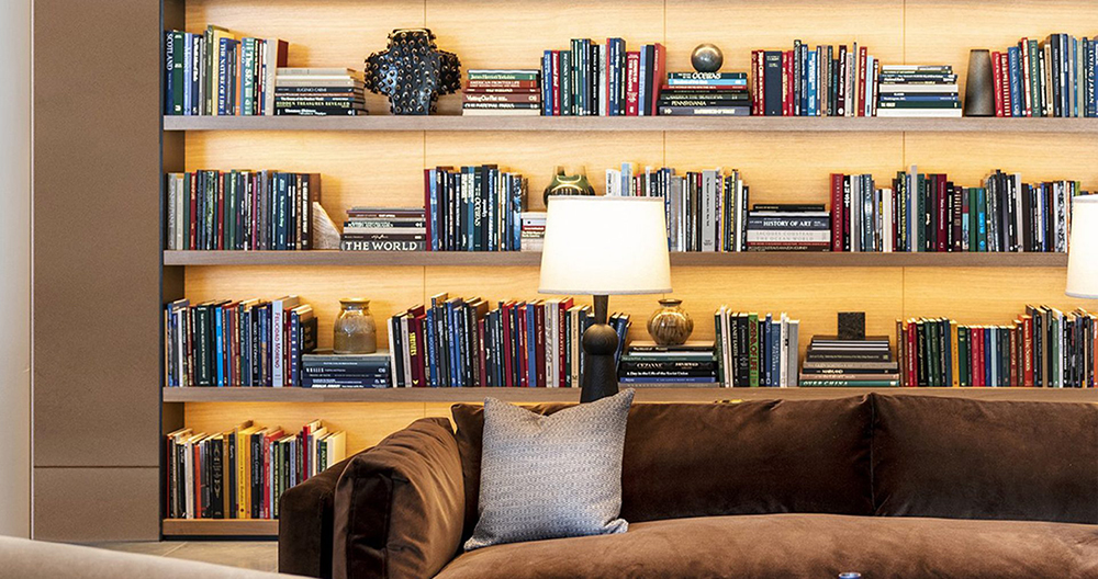 lucetta lighting bookshelves